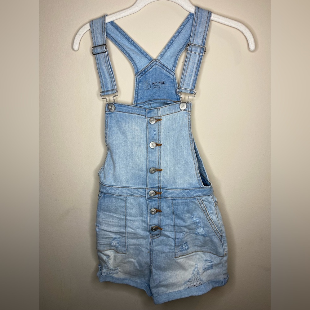 womens denim overalls!